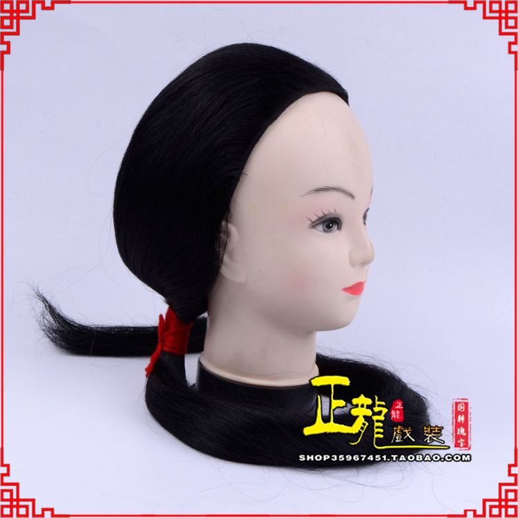 宿松古装影视演出头套花旦假发 真发古装发