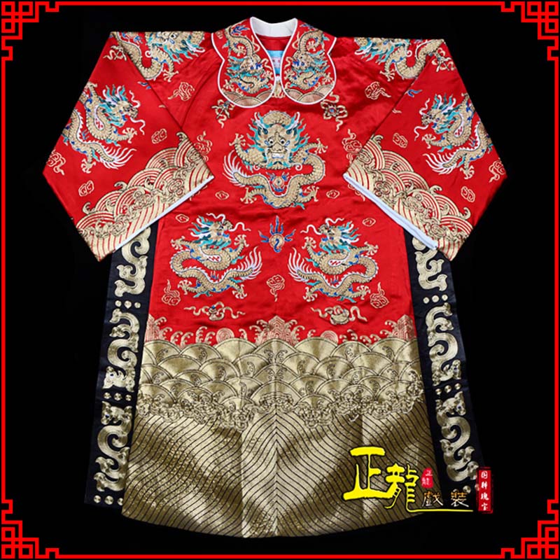 宿松皇帝蟒袍全金八宝团龙蟒